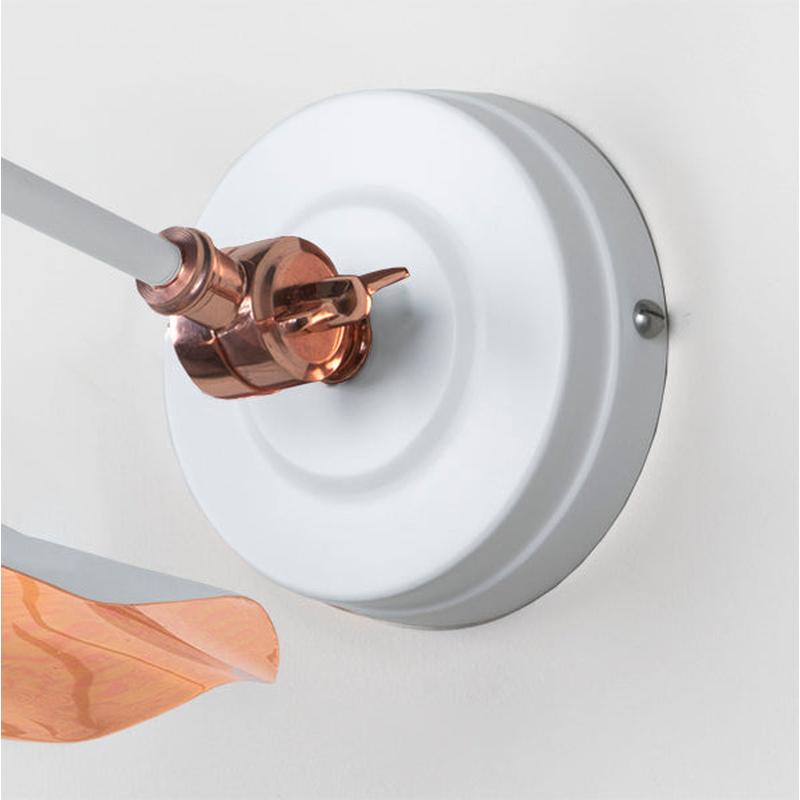 Smooth Copper Flora Wall Light-From The Anvil-Copper-nirohome