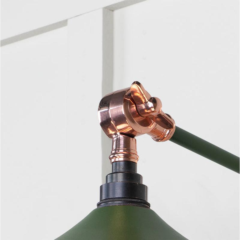 Smooth Copper Flora Wall Light-From The Anvil-Copper-nirohome