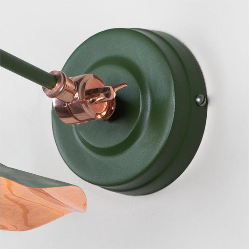 Smooth Copper Flora Wall Light-From The Anvil-Copper-nirohome