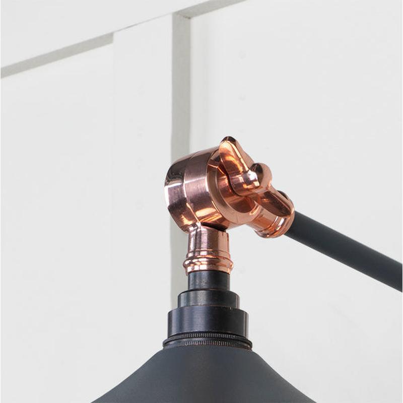 Smooth Copper Flora Wall Light-From The Anvil-Copper-nirohome