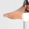 Smooth Copper Flora Wall Light-From The Anvil-Copper-nirohome