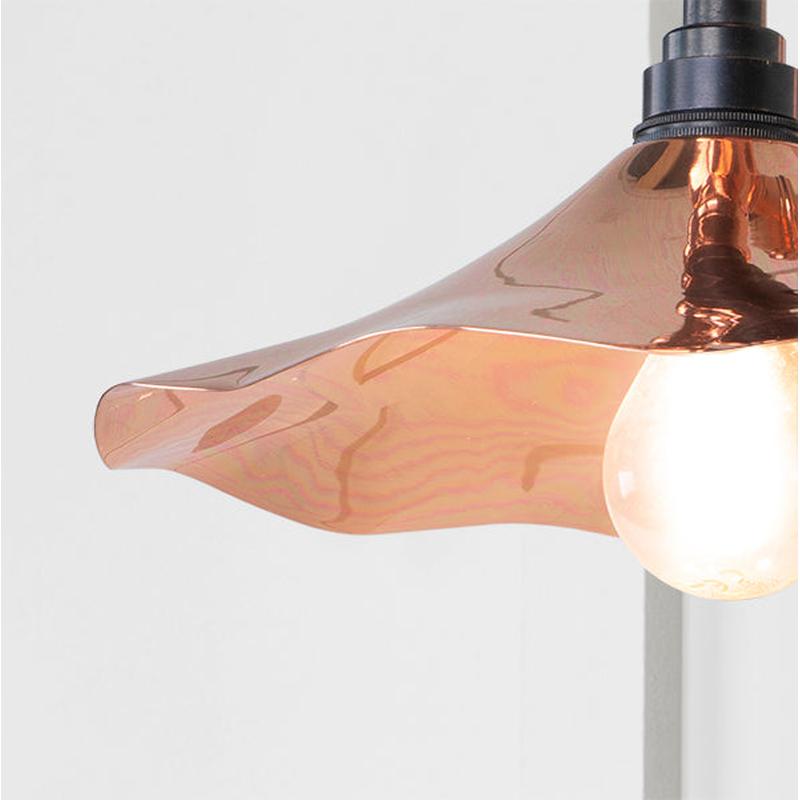 Smooth Copper Flora Wall Light-From The Anvil-Copper-nirohome