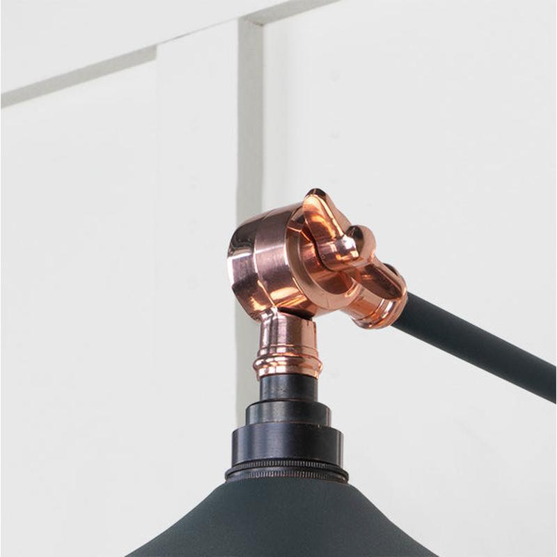 Smooth Copper Flora Wall Light-From The Anvil-Copper-nirohome