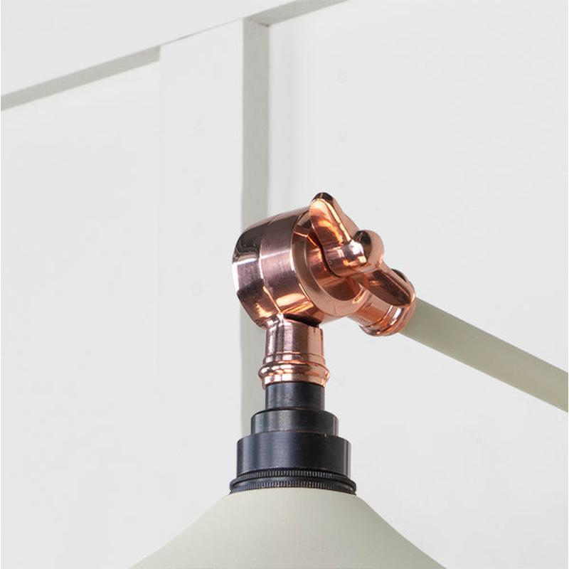 Smooth Copper Flora Wall Light-From The Anvil-Copper-nirohome
