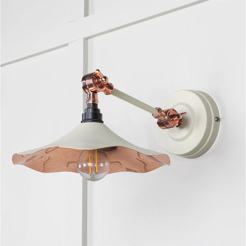 Smooth Copper Flora Wall Light-From The Anvil-Copper-nirohome