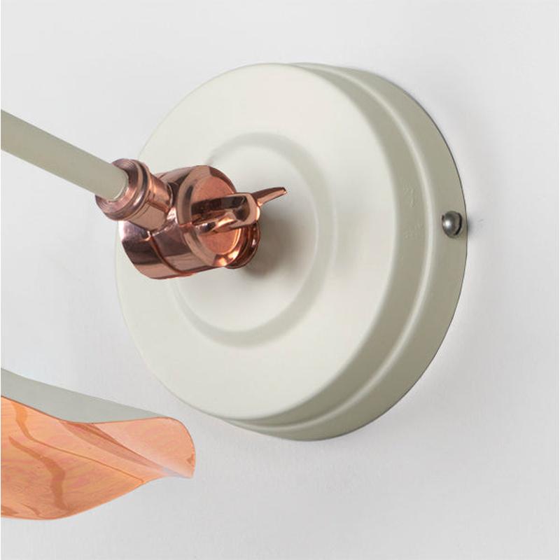 Smooth Copper Flora Wall Light-From The Anvil-Copper-nirohome