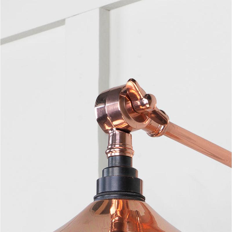 Smooth Copper Flora Wall Light-From The Anvil-Copper-nirohome