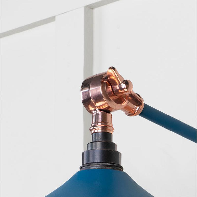 Smooth Copper Flora Wall Light-From The Anvil-Copper-nirohome