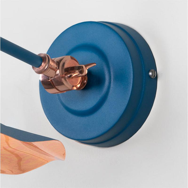 Smooth Copper Flora Wall Light-From The Anvil-Copper-nirohome