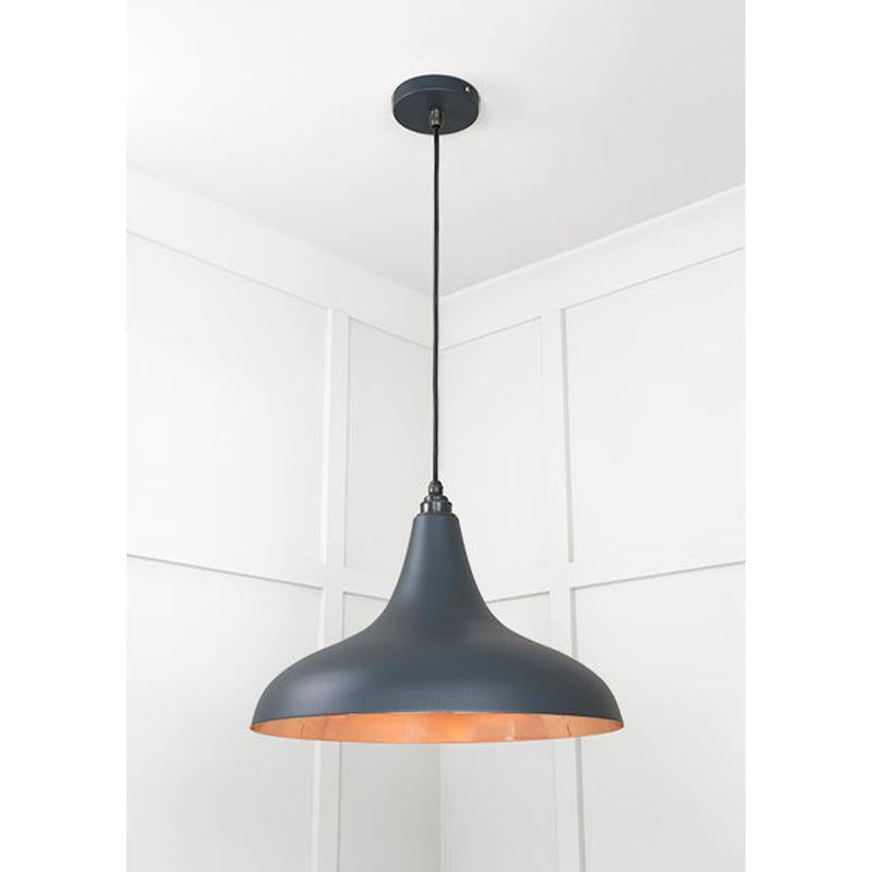 Smooth Copper Frankley Pendant-From The Anvil-Copper-nirohome
