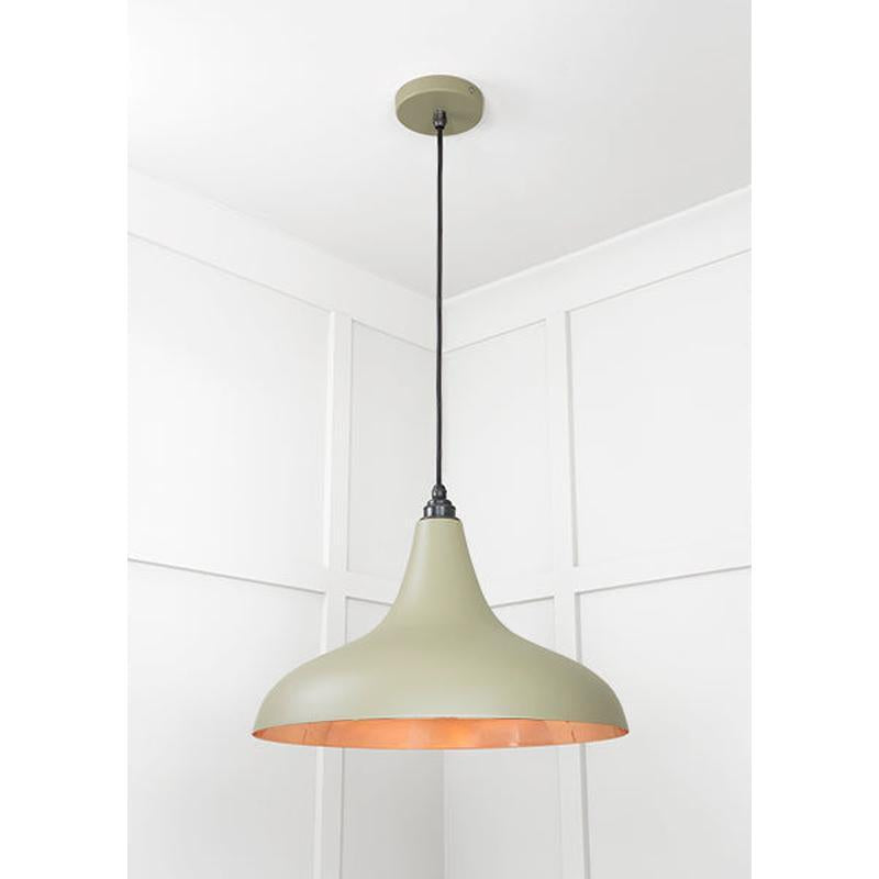 Smooth Copper Frankley Pendant-From The Anvil-Copper-nirohome