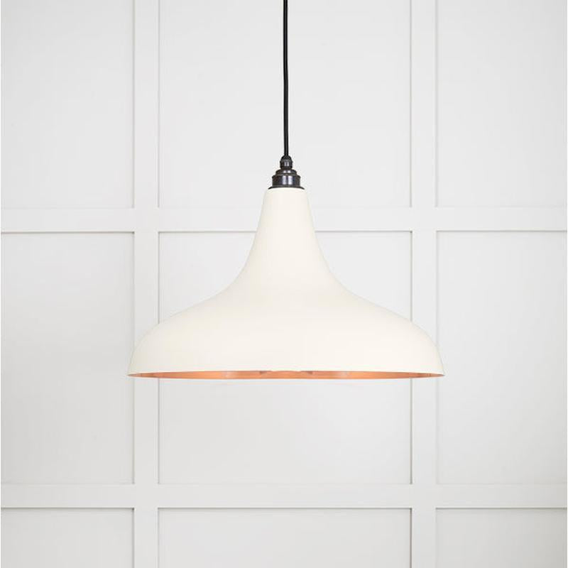 Smooth Copper Frankley Pendant-From The Anvil-Teasel-nirohome