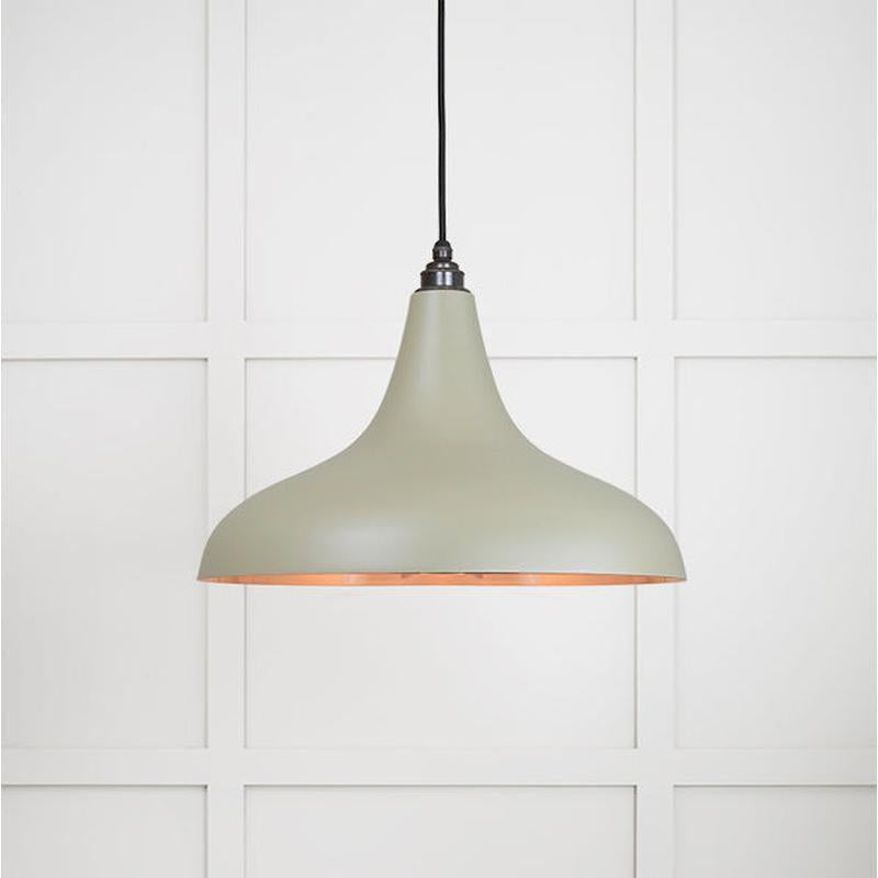 Smooth Copper Frankley Pendant-From The Anvil-Tump-nirohome