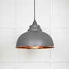 Smooth Copper Harborne Pendant-From The Anvil-Bluff-nirohome