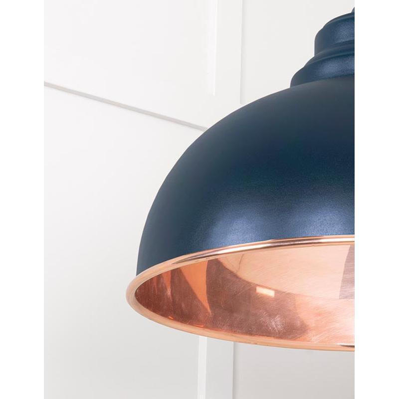 Smooth Copper Harborne Pendant-From The Anvil-Copper-nirohome