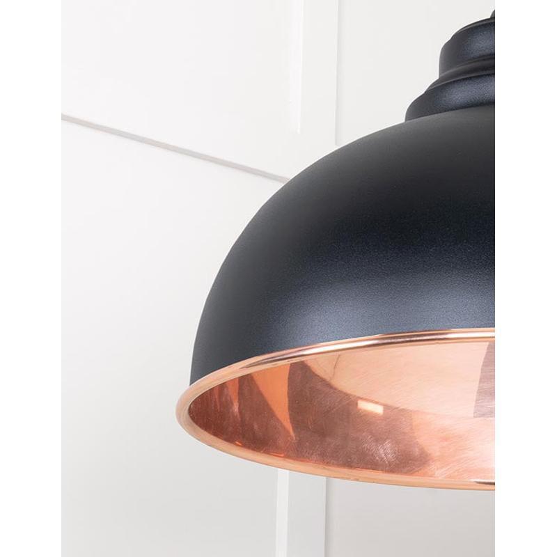 Smooth Copper Harborne Pendant-From The Anvil-Copper-nirohome