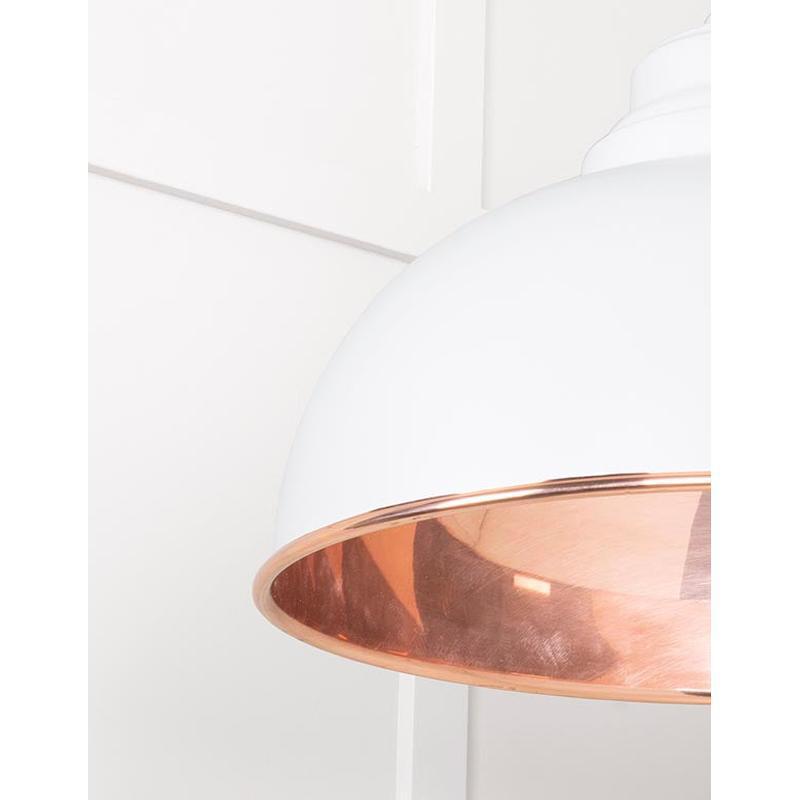 Smooth Copper Harborne Pendant-From The Anvil-Copper-nirohome