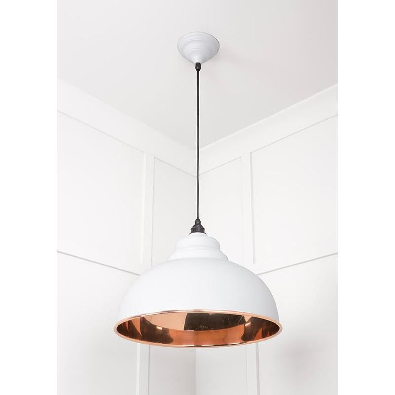 Smooth Copper Harborne Pendant-From The Anvil-Copper-nirohome