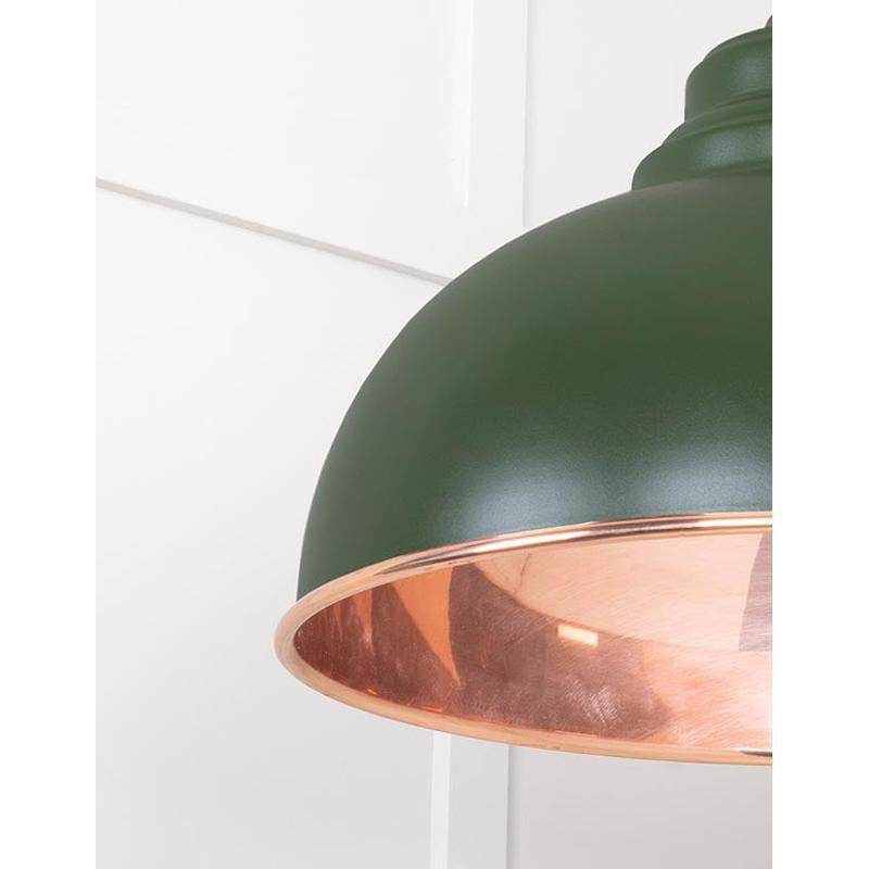 Smooth Copper Harborne Pendant-From The Anvil-Copper-nirohome