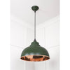 Smooth Copper Harborne Pendant-From The Anvil-Copper-nirohome