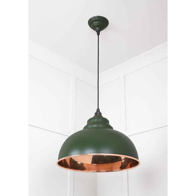 Smooth Copper Harborne Pendant-From The Anvil-Copper-nirohome