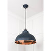 Smooth Copper Harborne Pendant-From The Anvil-Copper-nirohome
