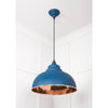 Smooth Copper Harborne Pendant-From The Anvil-Copper-nirohome