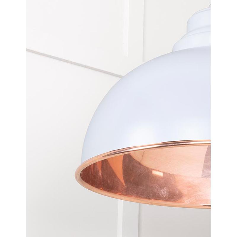 Smooth Copper Harborne Pendant-From The Anvil-Copper-nirohome