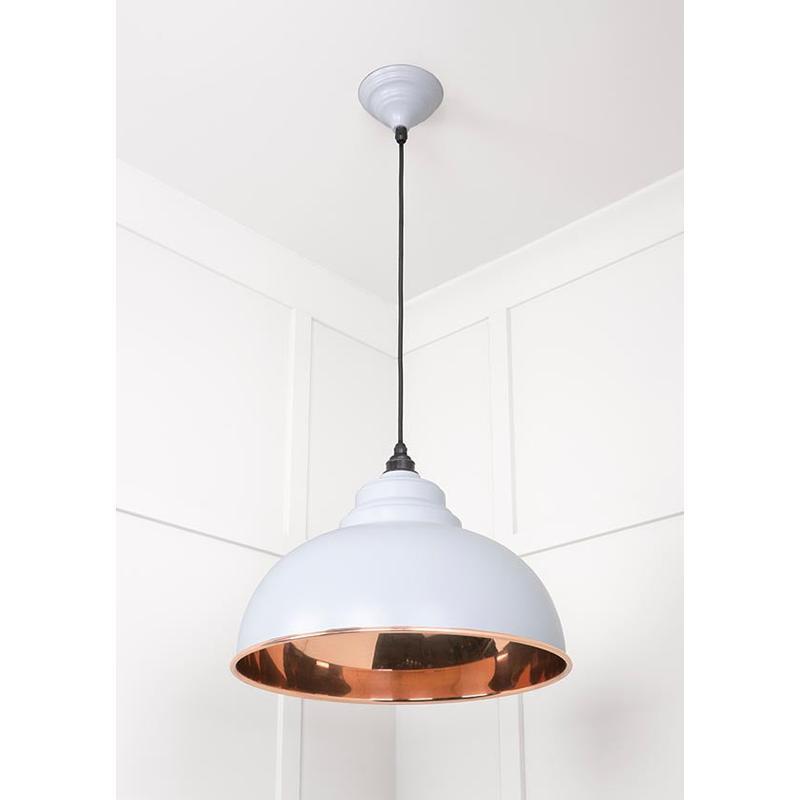 Smooth Copper Harborne Pendant-From The Anvil-Copper-nirohome