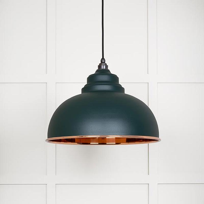 Smooth Copper Harborne Pendant-From The Anvil-Dingle-nirohome
