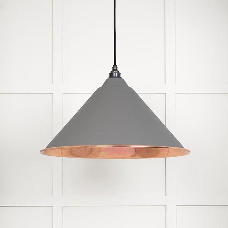 Smooth Copper Hockley Pendant-From The Anvil-Bluff-nirohome