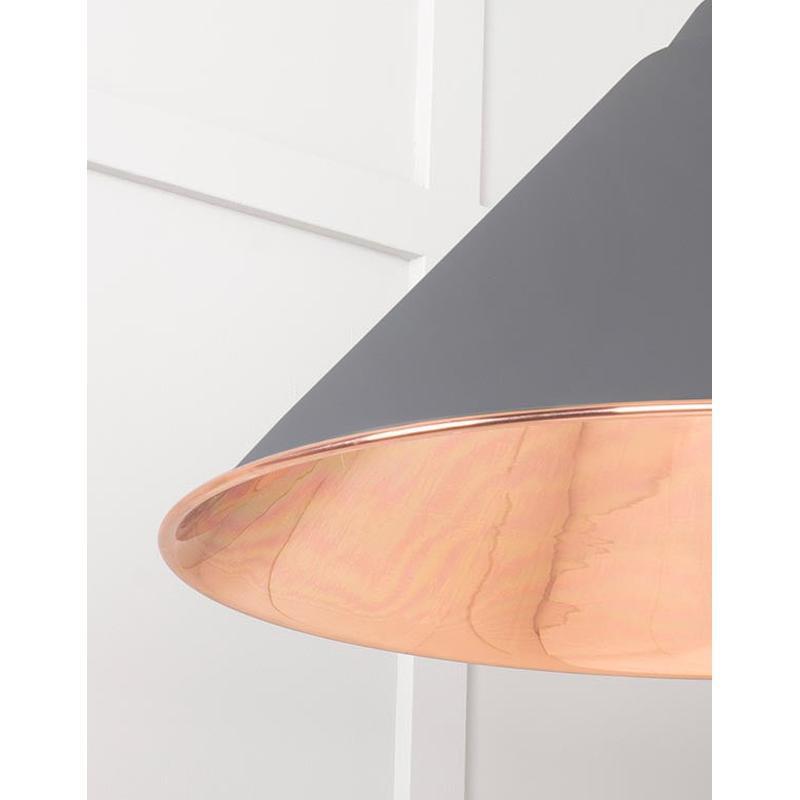 Smooth Copper Hockley Pendant-From The Anvil-Copper-nirohome