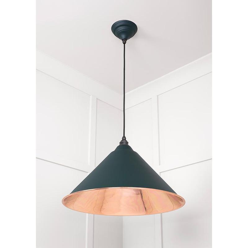 Smooth Copper Hockley Pendant-From The Anvil-Copper-nirohome