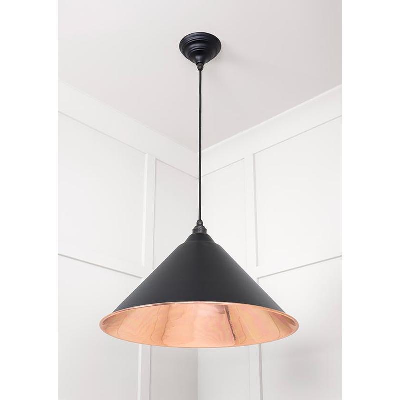 Smooth Copper Hockley Pendant-From The Anvil-Copper-nirohome