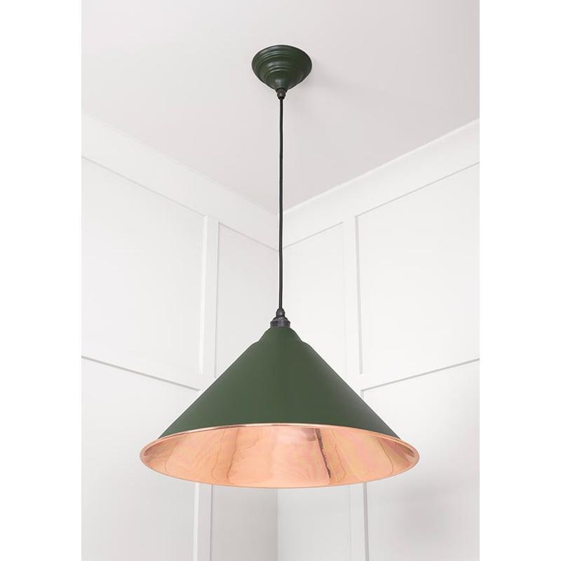 Smooth Copper Hockley Pendant-From The Anvil-Copper-nirohome