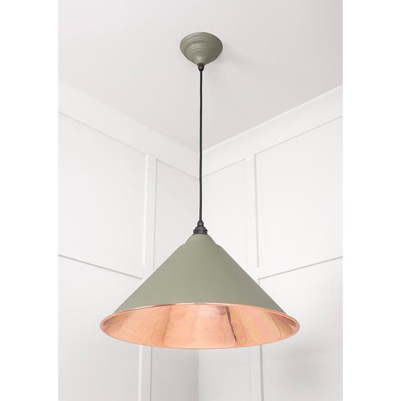 Smooth Copper Hockley Pendant-From The Anvil-Copper-nirohome