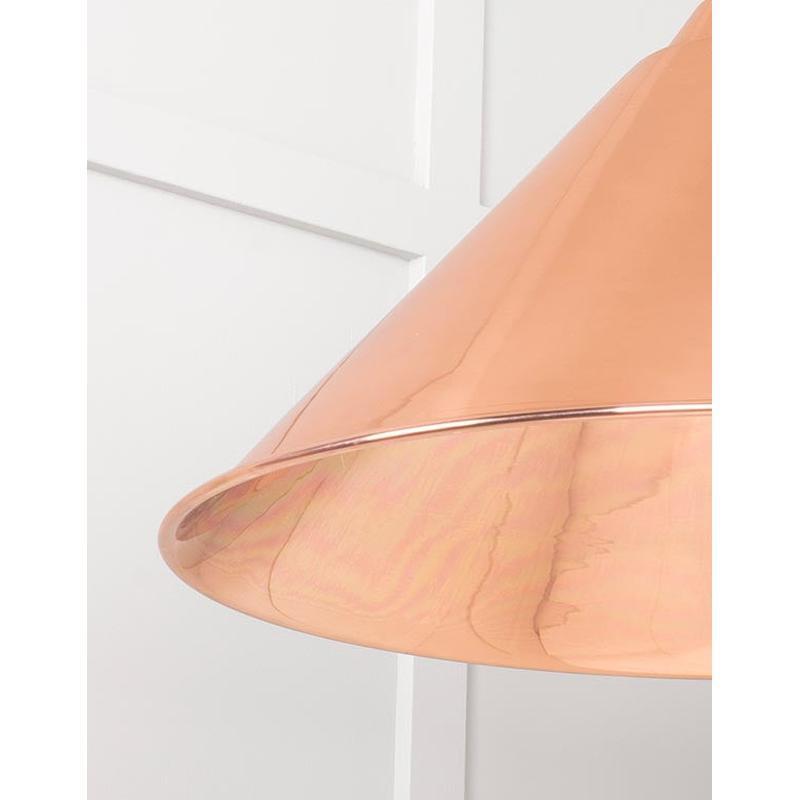 Smooth Copper Hockley Pendant-From The Anvil-Copper-nirohome