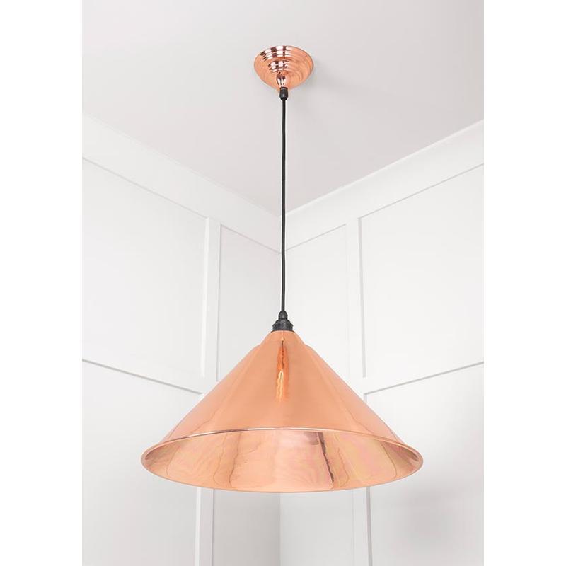 Smooth Copper Hockley Pendant-From The Anvil-Copper-nirohome