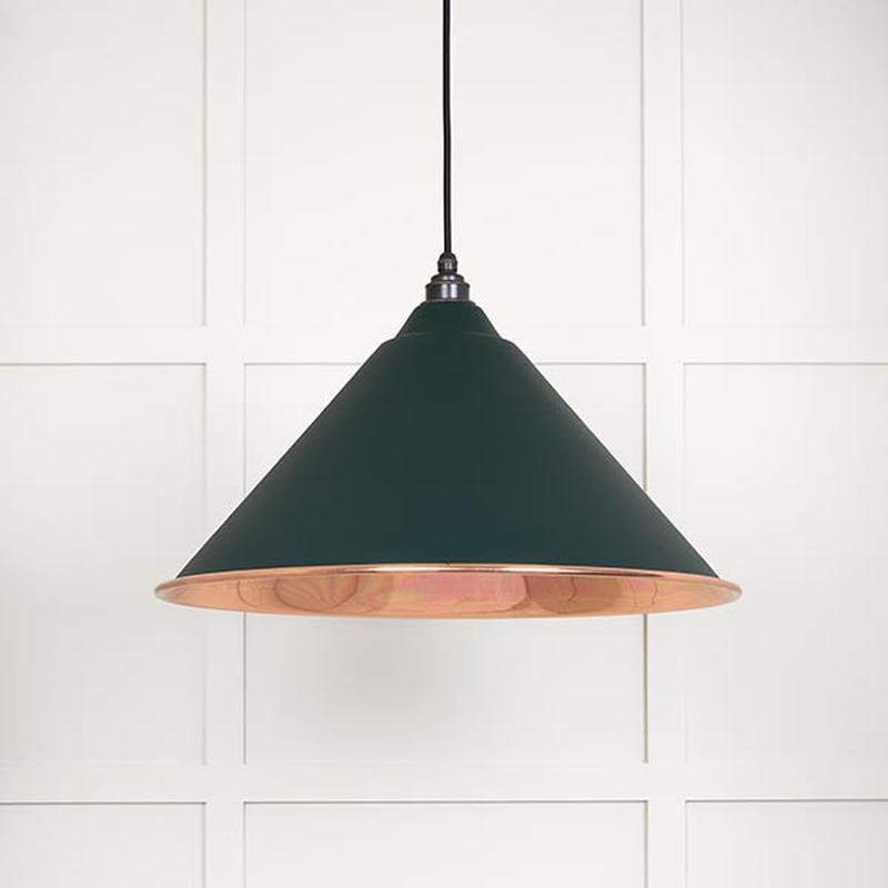Smooth Copper Hockley Pendant-From The Anvil-Dingle-nirohome