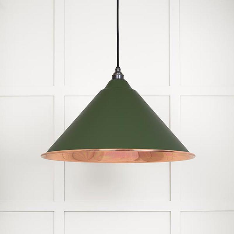 Smooth Copper Hockley Pendant-From The Anvil-Heath-nirohome