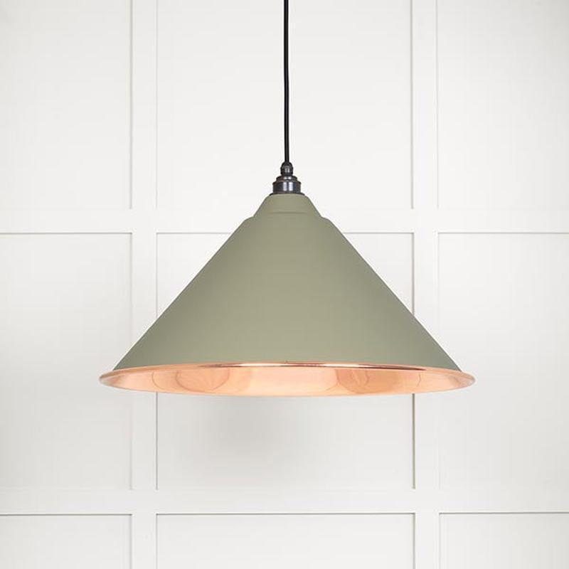 Smooth Copper Hockley Pendant-From The Anvil-Tump-nirohome