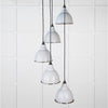 Smooth Nickel Brindley Cluster Pendant-From The Anvil-Birch-nirohome