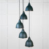 Smooth Nickel Brindley Cluster Pendant-From The Anvil-Dingle-nirohome