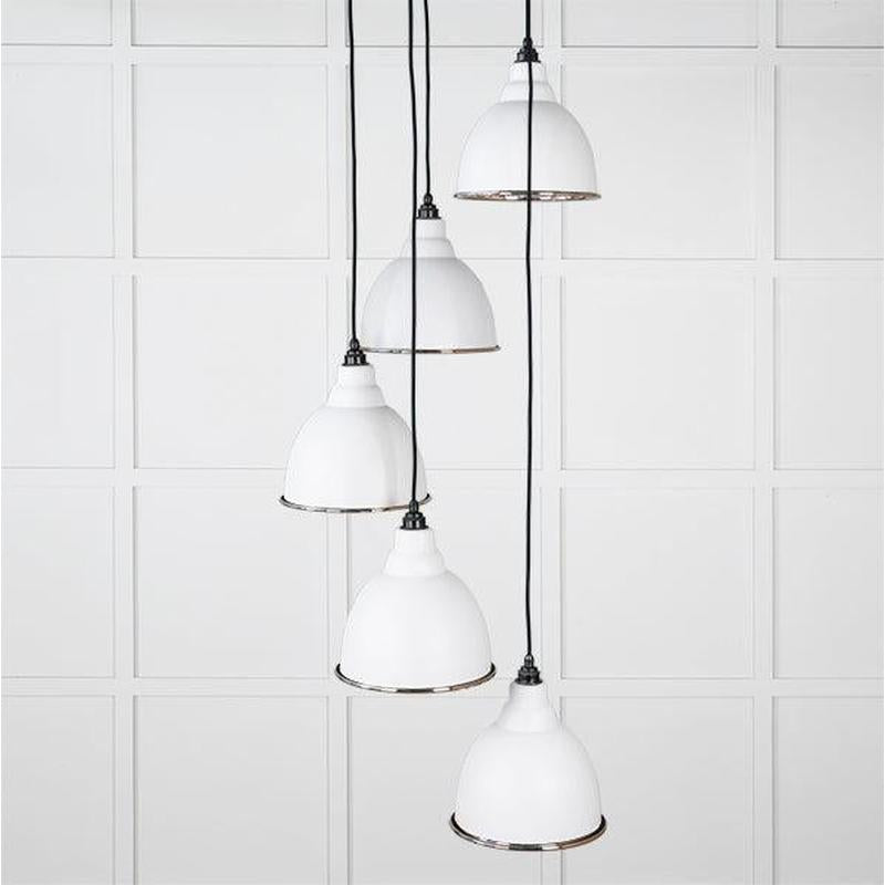 Smooth Nickel Brindley Cluster Pendant-From The Anvil-Flock-nirohome