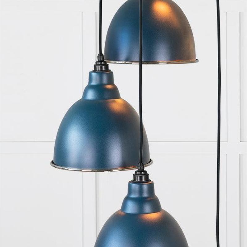 Smooth Nickel Brindley Cluster Pendant-From The Anvil-Nickel-nirohome