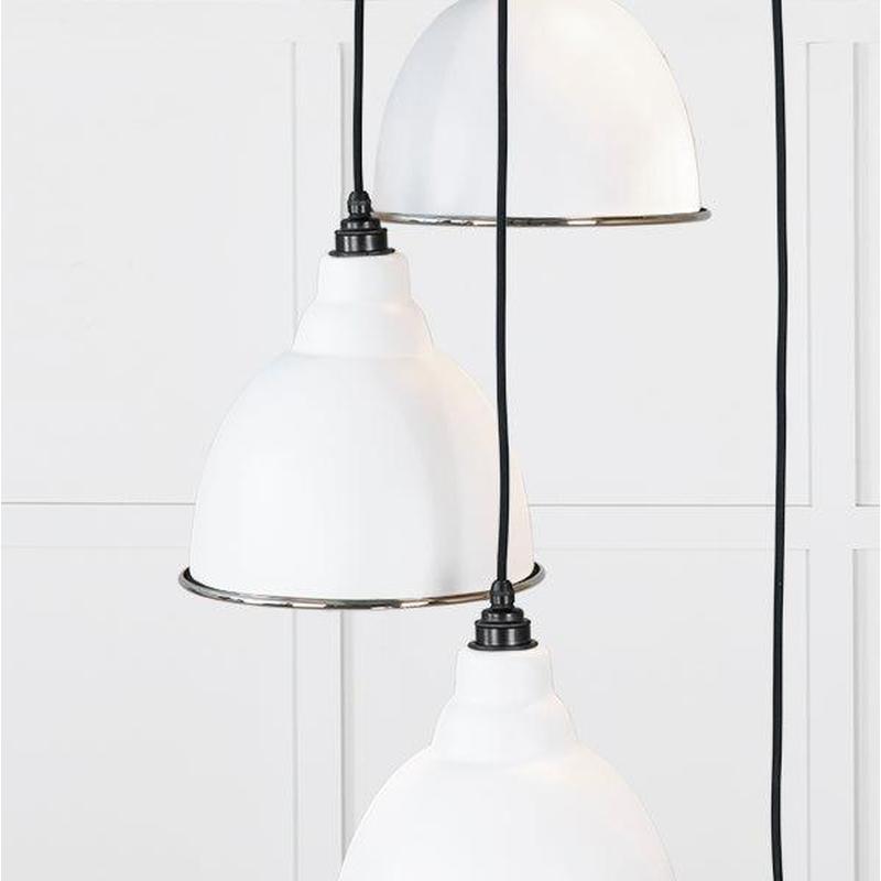 Smooth Nickel Brindley Cluster Pendant-From The Anvil-Nickel-nirohome