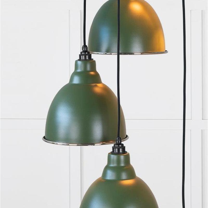 Smooth Nickel Brindley Cluster Pendant-From The Anvil-Nickel-nirohome