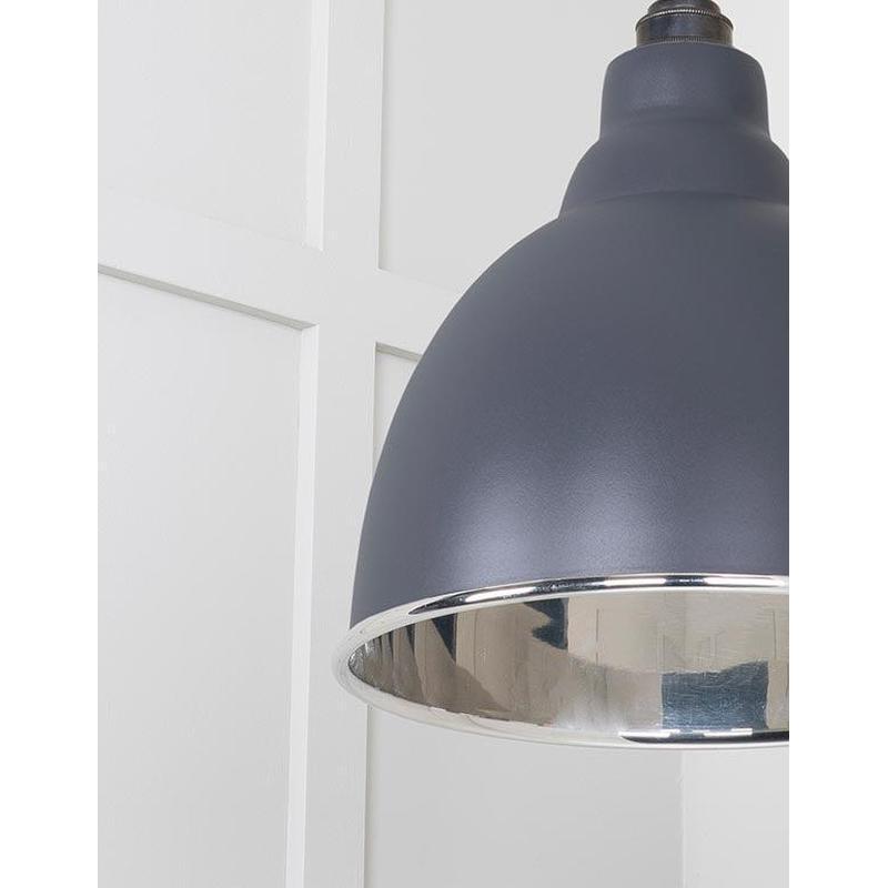 Smooth Nickel Brindley Cluster Pendant-From The Anvil-Nickel-nirohome