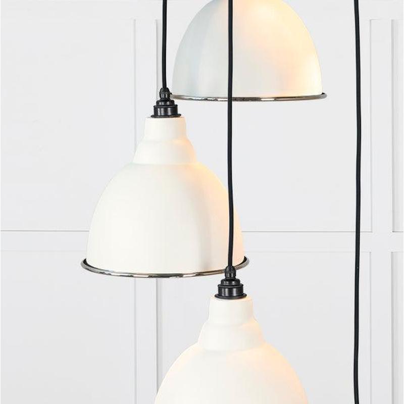 Smooth Nickel Brindley Cluster Pendant-From The Anvil-Nickel-nirohome