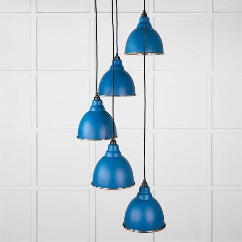 Smooth Nickel Brindley Cluster Pendant-From The Anvil-Upstream-nirohome